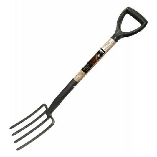 Rolson Stainless Steel Border Fork With Ash Handle