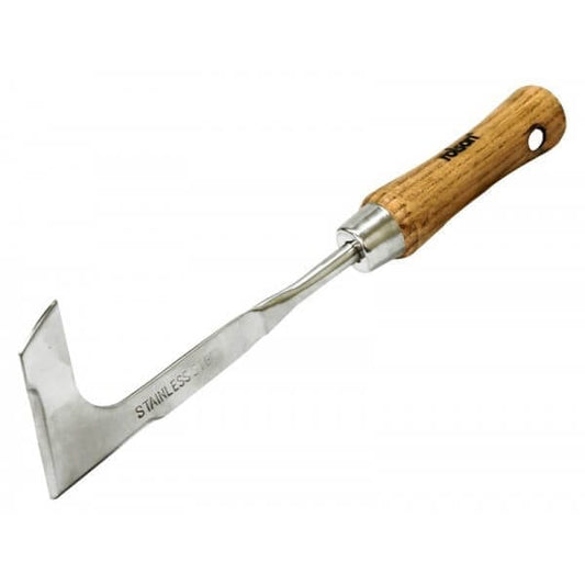 Rolson Stainless Steel Hand Weeder Knife Style Ash Handle
