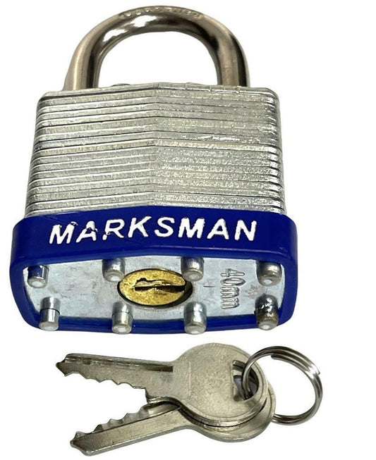 Marksman Laminated WeatherProof Padlock 40mm