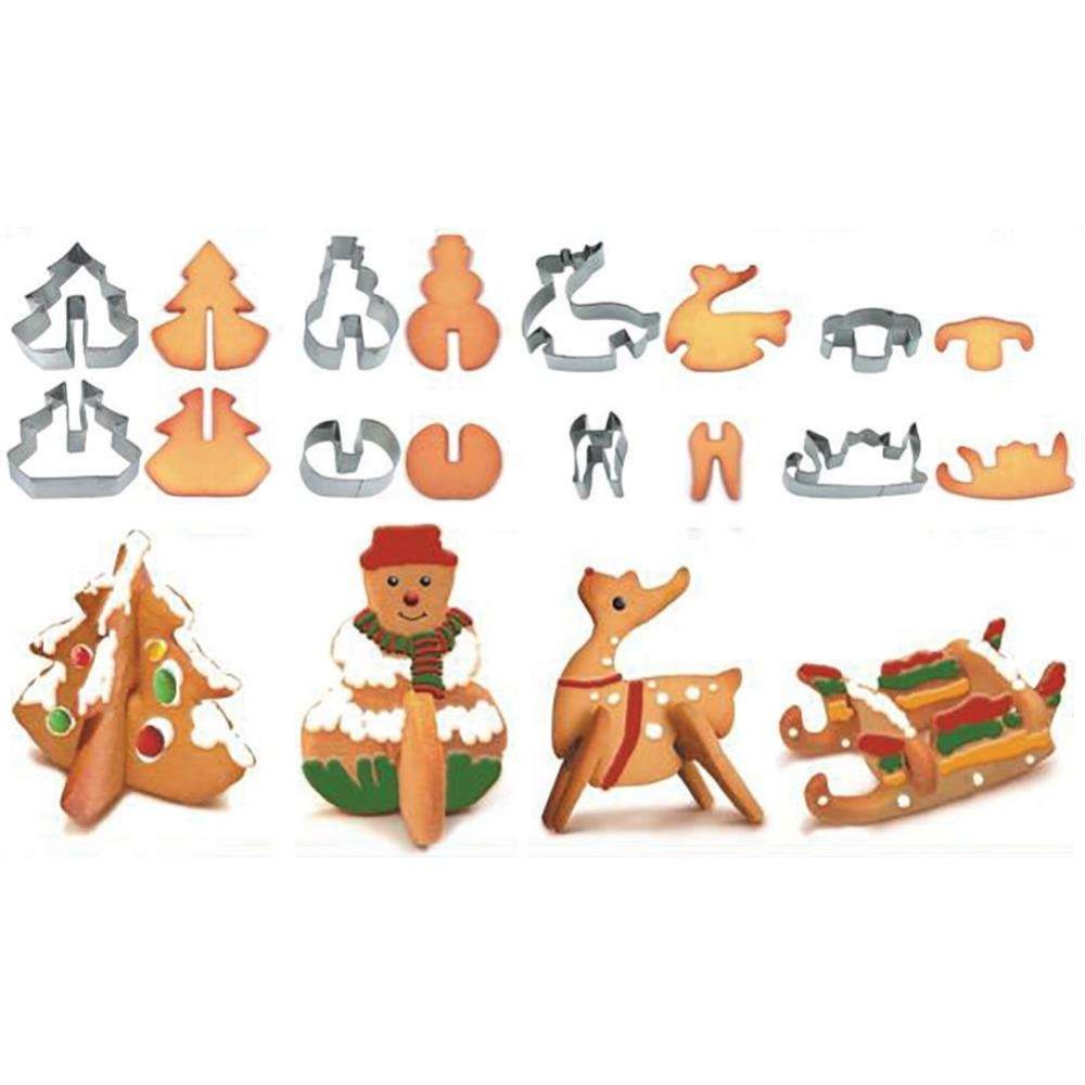 La Cucina Cookie Cutters 8Pcs