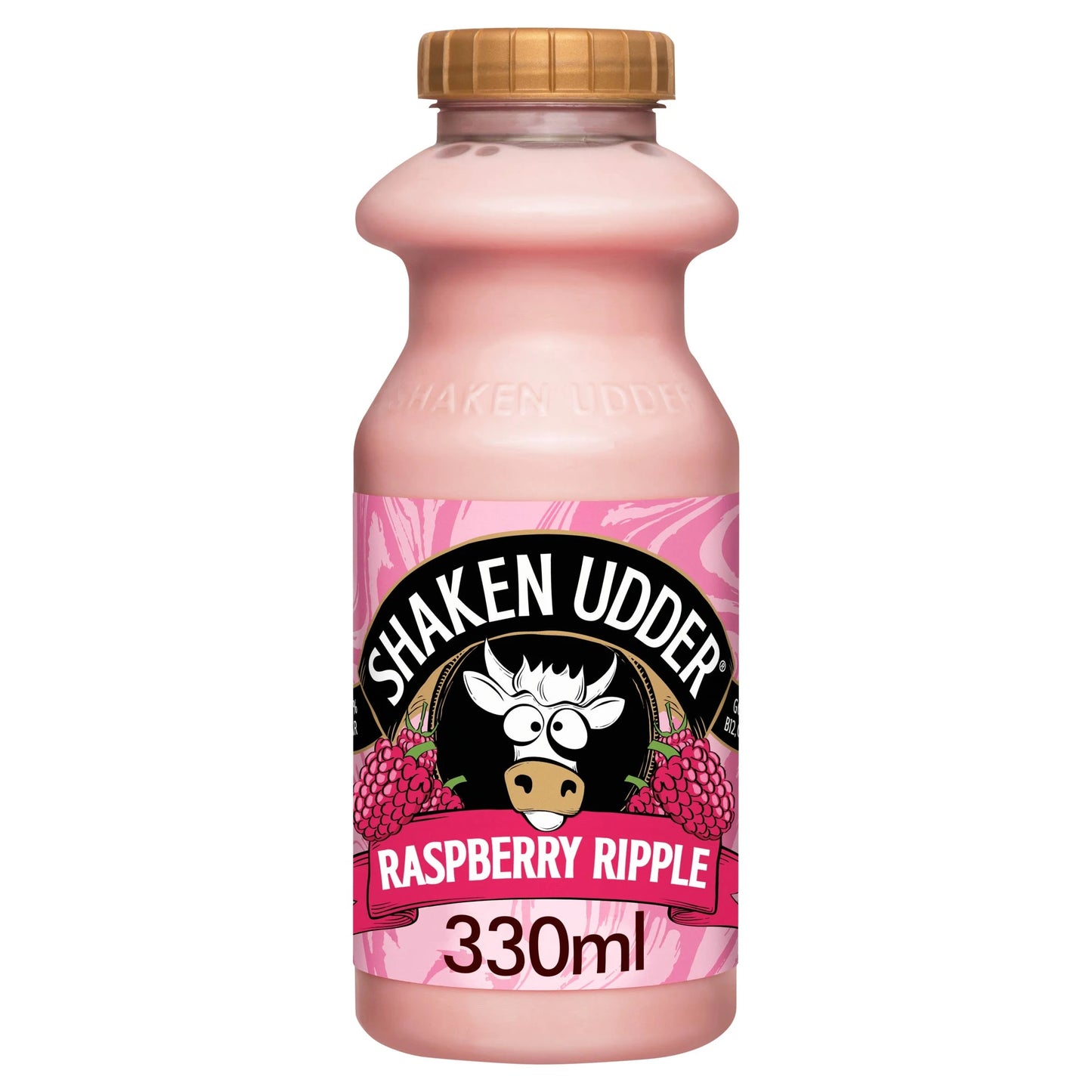 Shaken Udder Rasp Ripple Milkshake 330ml