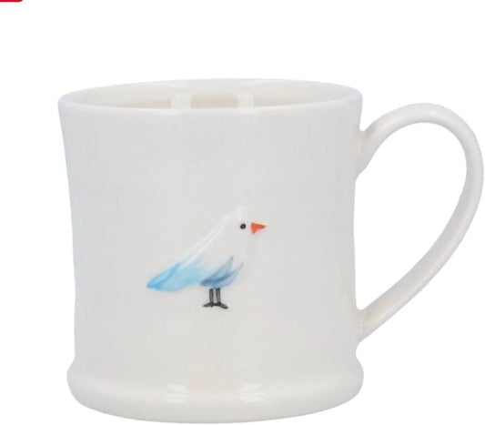 Gisela Graham Seagull Stoneware Mini Mug