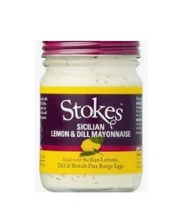 Stokes Sicilian Lemon & Dill Mayonnaise 205g