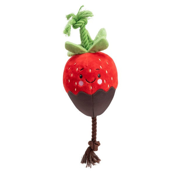 House of Paws Chocolate dipped Strawberry Toy