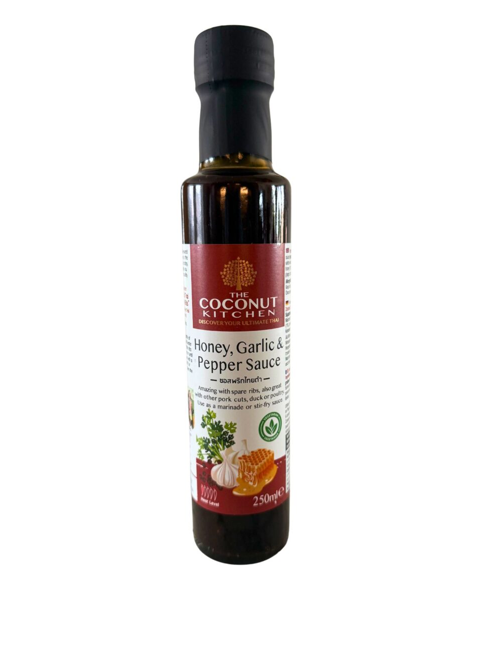 The Coconut Kitchen Honey Garlic & Pepper Sauce 250ml