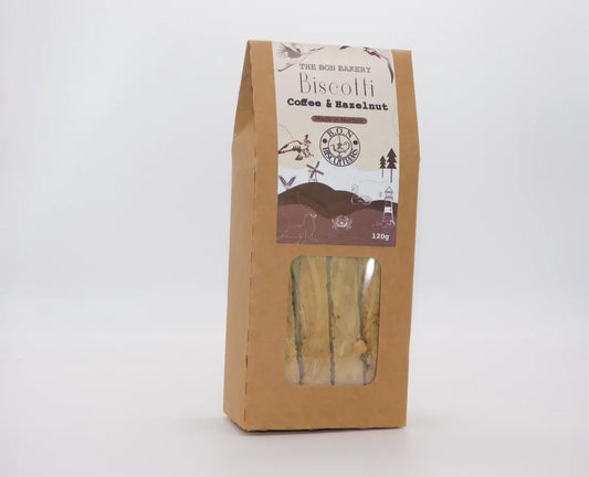 The Bon Bakery Biscotti Coffee & Hazelnut 120g