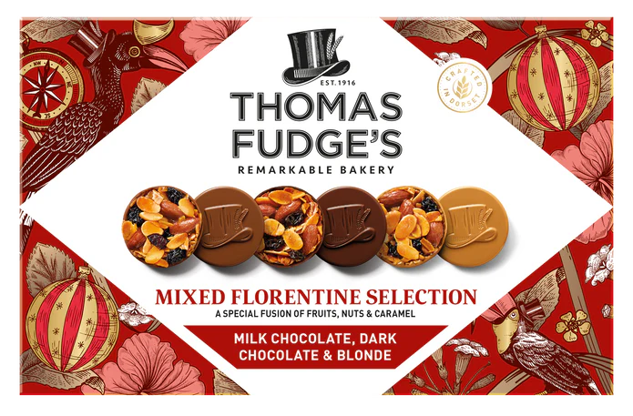 Thomas Fudge Mixed Florentines Selection 228g
