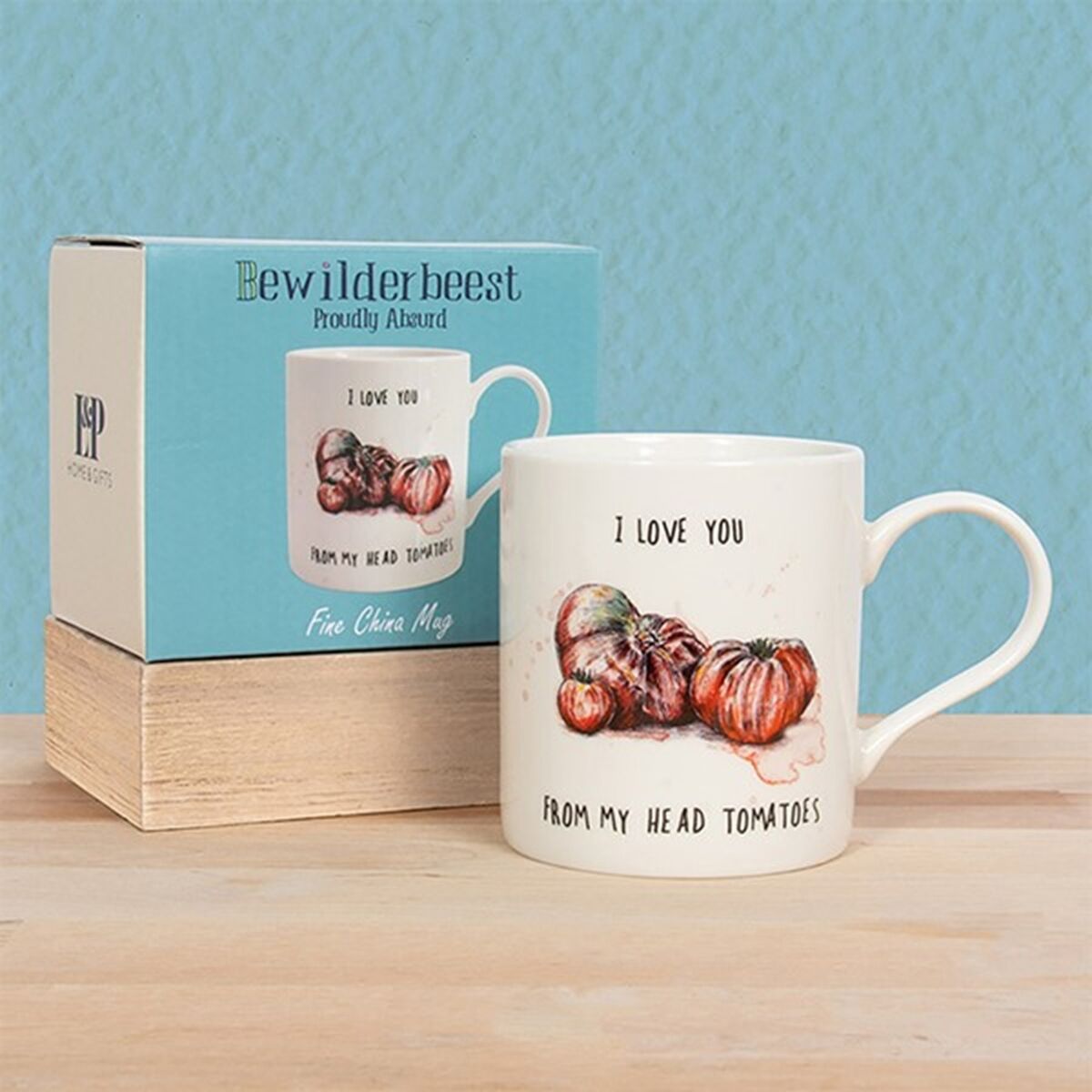 Love you Tomatoes Fine China Mug