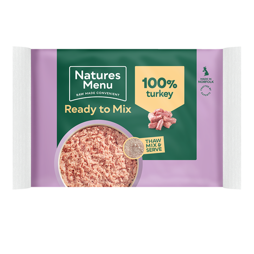 Natures Menu Minced Turkey 400g