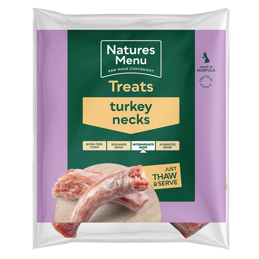Natures Menu Raw Turkey Necks x2