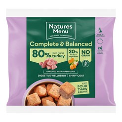 Natures Menu 80-20 Turkey Nuggets 1kg