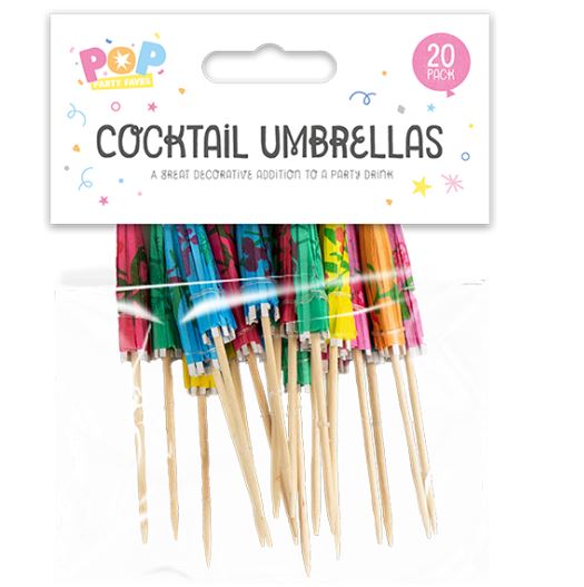 Cocktail Umbrellas 20pkt
