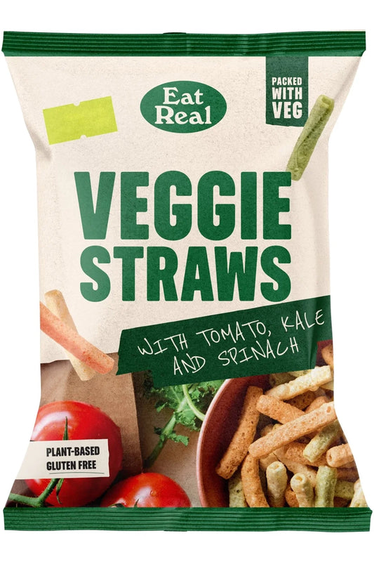 Eat Real Veggie Straws Sea Salt 45g