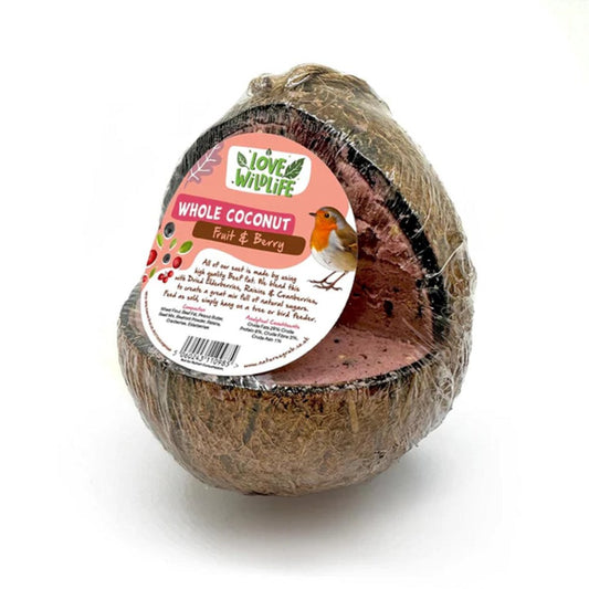Love Wildlife Whole Filled Coconut Fruit & Berry