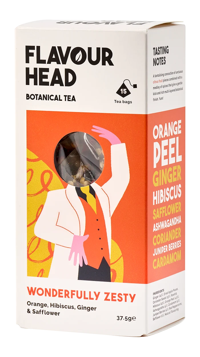 Flavour Head Tea Wonderfully Zesty x15bags