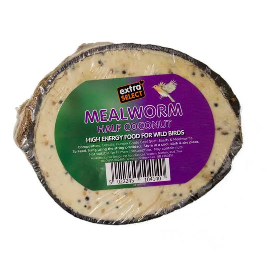 Extra Select Half Filled Coconut Mealworm
