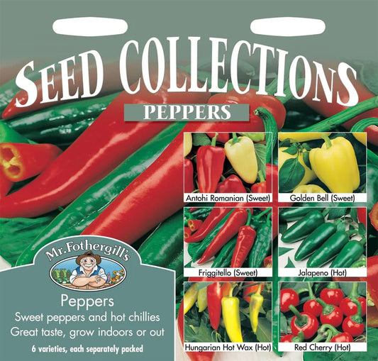 Pepper Seed Collection Mr. Fothergills