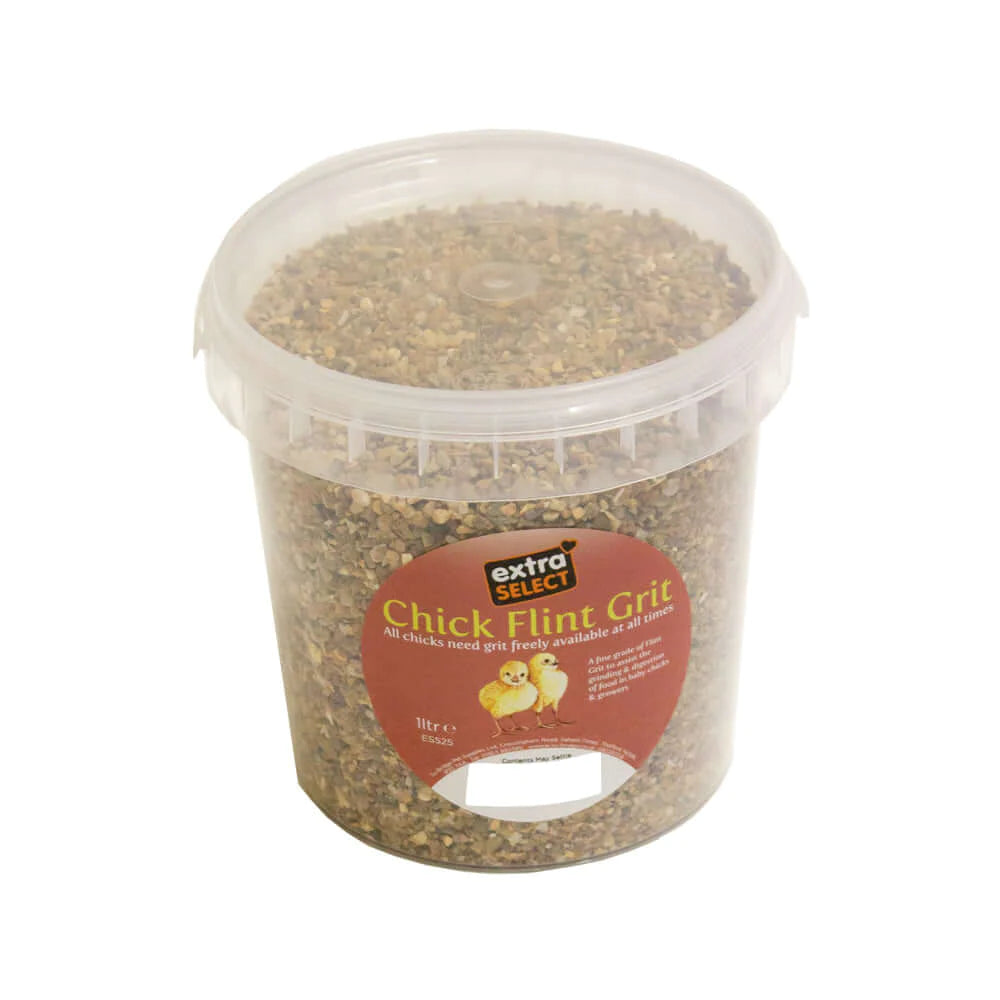 Extra Select, Chick Flint Grit 1ltr