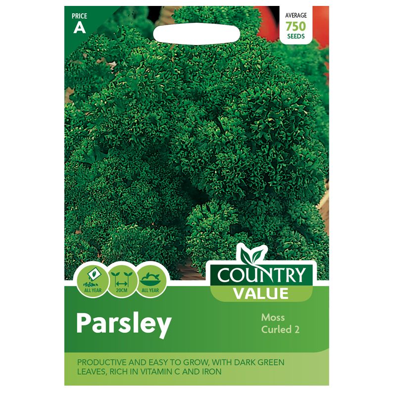 Moss Curled Parsley Seeds, Country Value