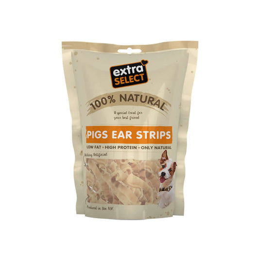 Extra Select Pig Ear Strips 100g