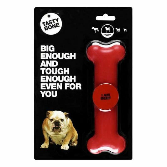 Tasty Bones Large Dog Nylon Bone Beef Flavour