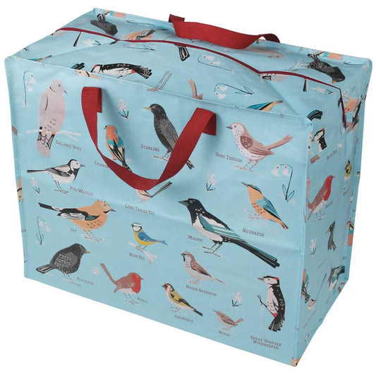 Bird Print Recycled Jumbo Bag