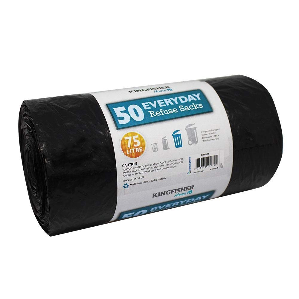Kingfisher, Everyday Refuse Sacks 50x75L