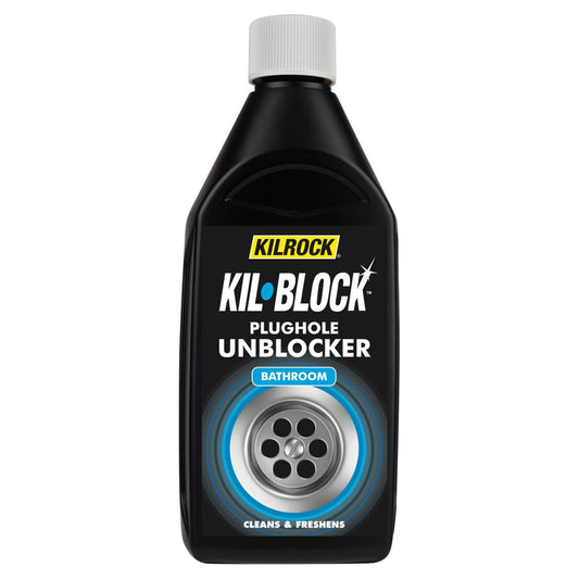 Kilrock, Bathroom Plughole Unblocker 500ml