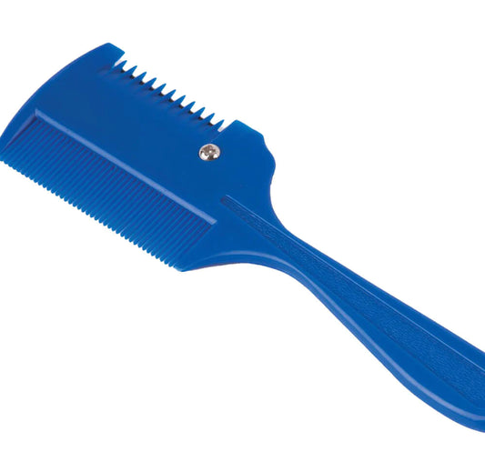 Harlequin, Thinning Comb-Blue