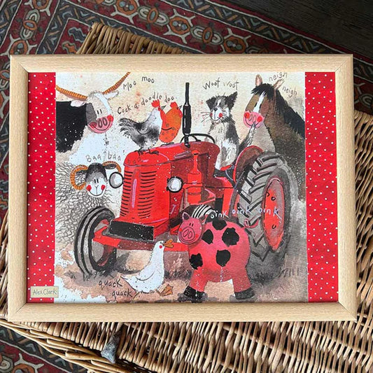 Alex Clark, Red Tractor Lap Tray