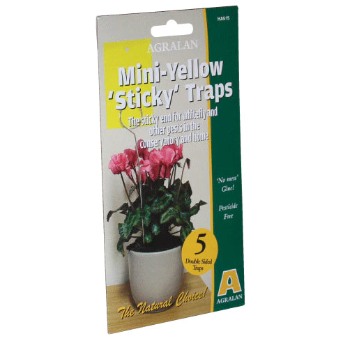 Agralan Mini Yellow Sticky Traps x5
