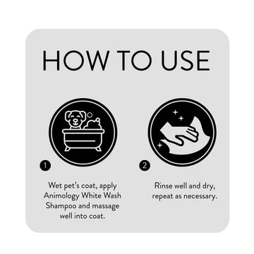 Animology White Wash Shampoo, 250ml
