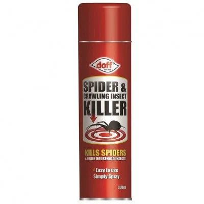 Doff Spider and Creepy Crawly Crawling Insect Killer 300ml Aerosol