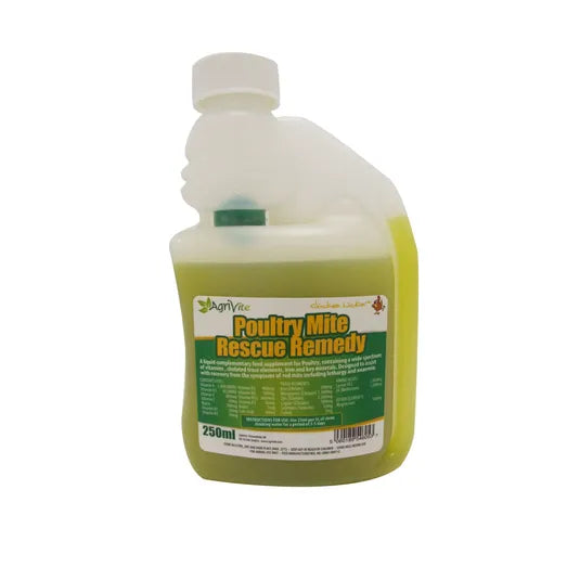 Poultry Mite Rescue Remedy 250ml, Agrivite