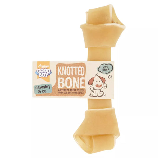 Good Boy 4.5" Knot Raw Hide Bone