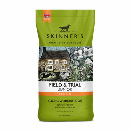 Field & Trial Junior Chicken, 15kg, Skinners