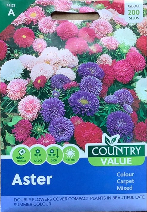 Aster Seeds, Country Value