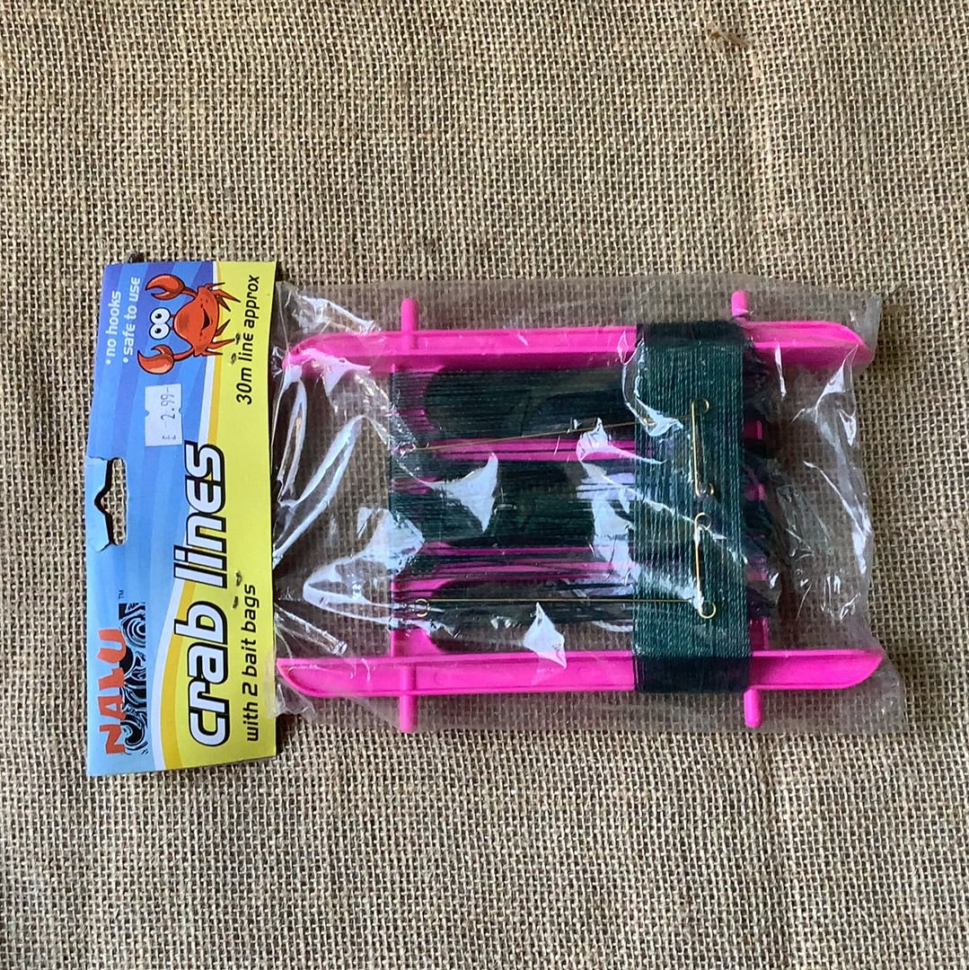 Nalu, Crab Lines- With 2 Bait Bags