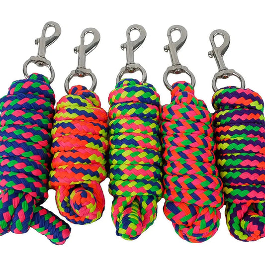 Multi Neon Leadrope, Rhinegold