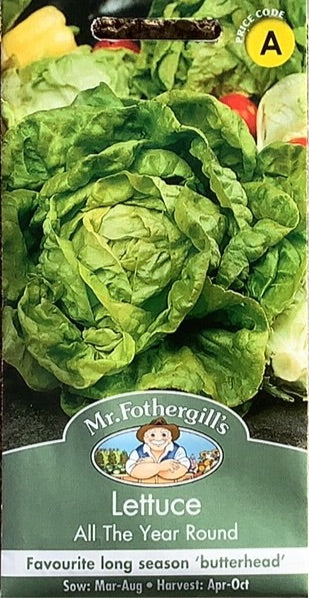 Lettuce All Year Round Mr. Fothergills
