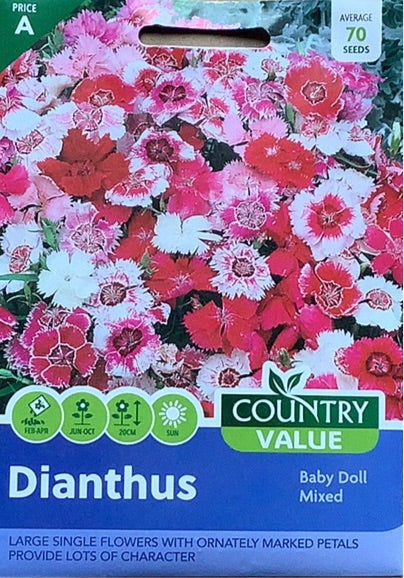Dianthus Seeds, Country Value
