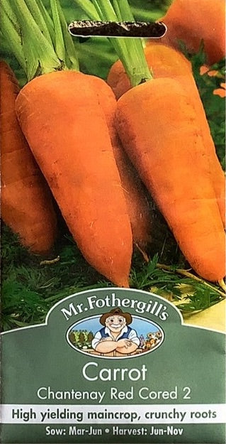 Carrot Chantenay Red Cored 2 Mr.Fothergills