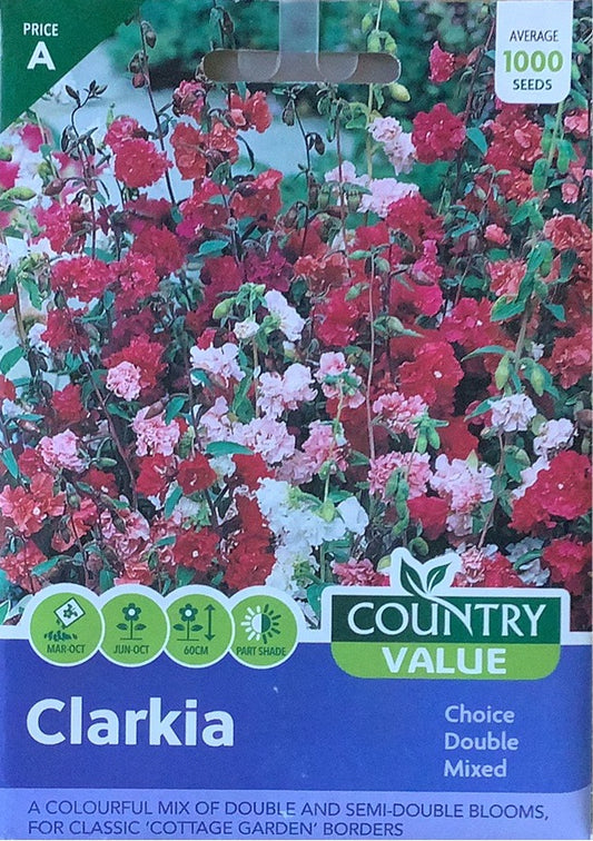 Clarkia Seeds, Country Value