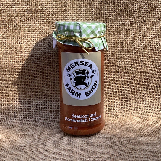 Mersea Farm Shop, Beetroot & Horseradish Chutney 280g