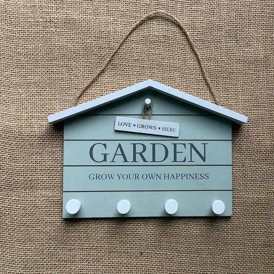The potting Shed, Garden Hooks Portemanteau Mural