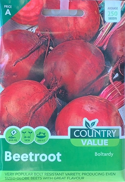 Boltardy Beetroot Seeds, Country Value