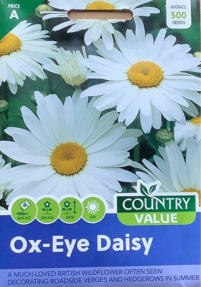 Ox-Eye Daisy Seeds, Country Value