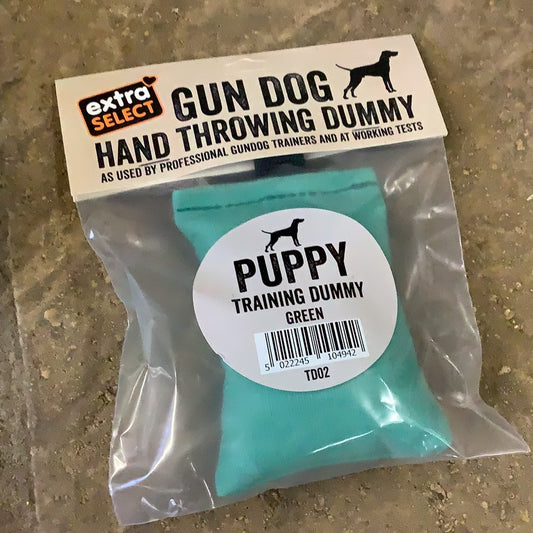 Extra Select Puppy Training Dummy Green