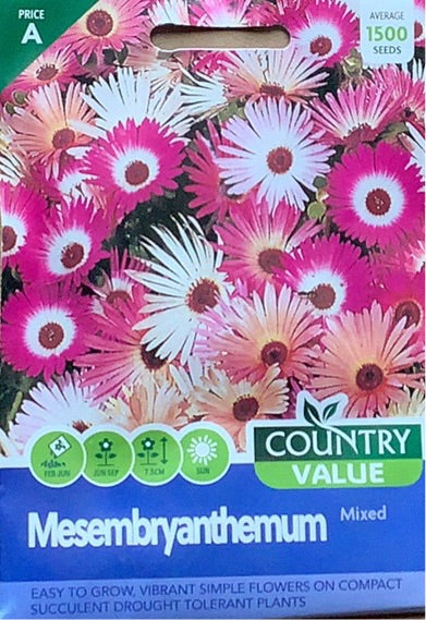 Mesembryanthemum Seeds, Country Value