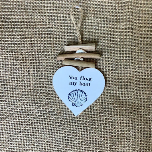 Drift Wood & Shell Hanging Quotes